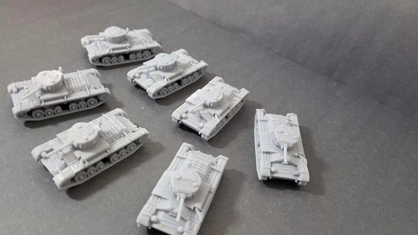 Valentine Tank Platoon