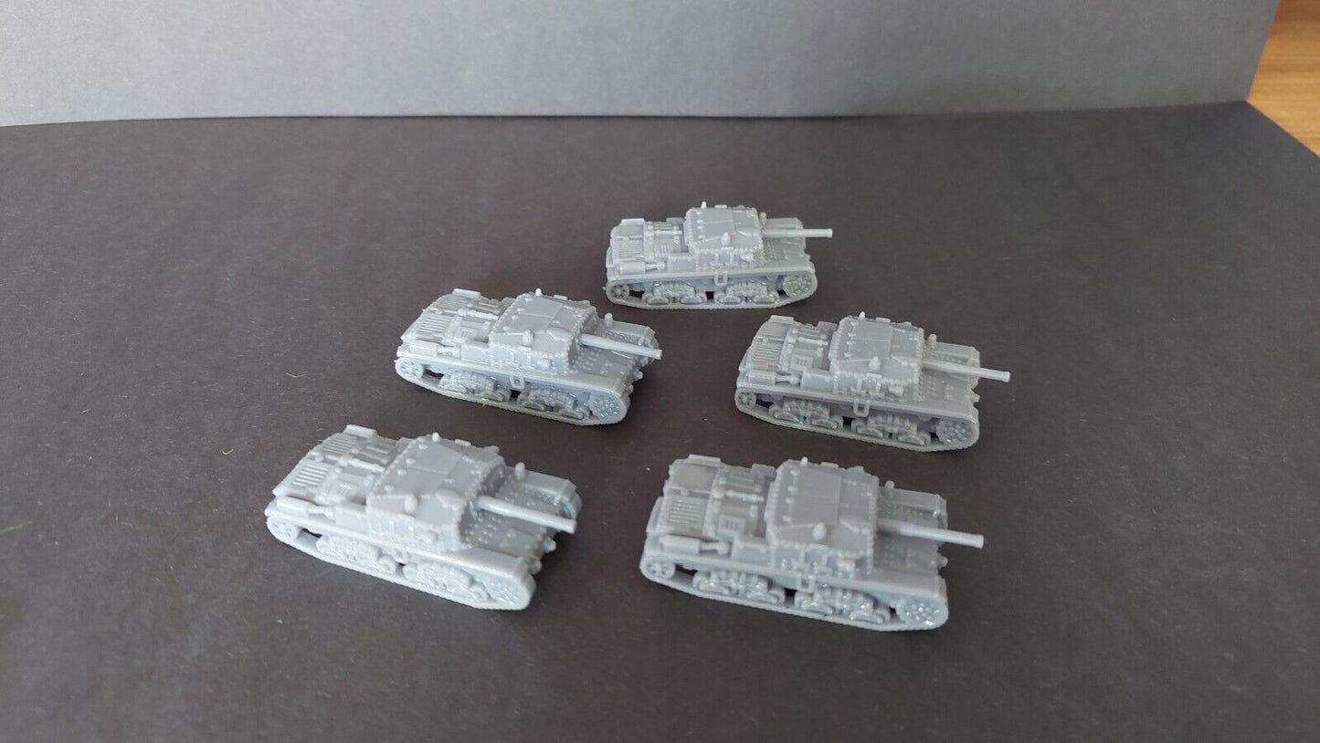 Semovente 75/18 SPG platoon