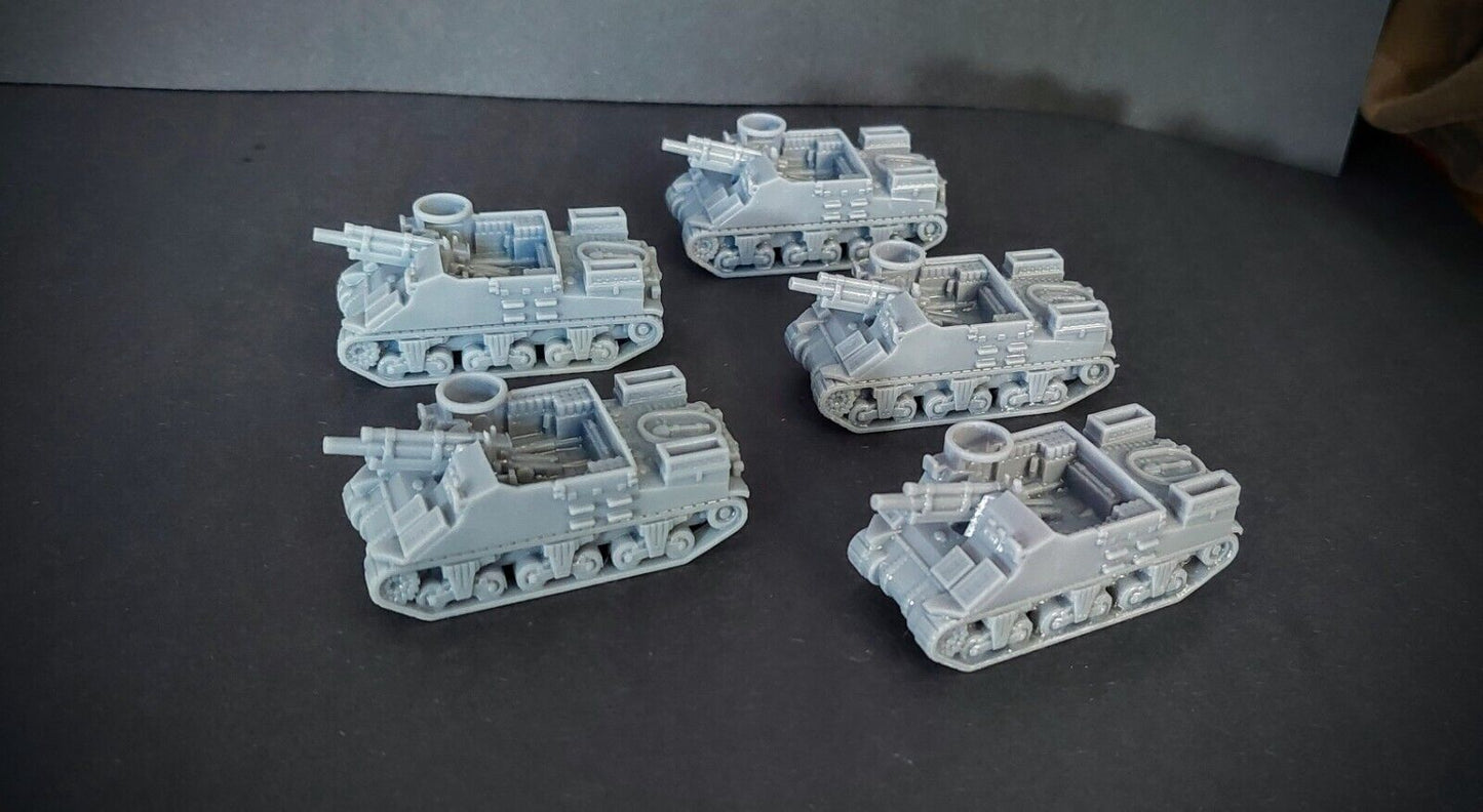 M7 Priest Artillery Tank Platoon
