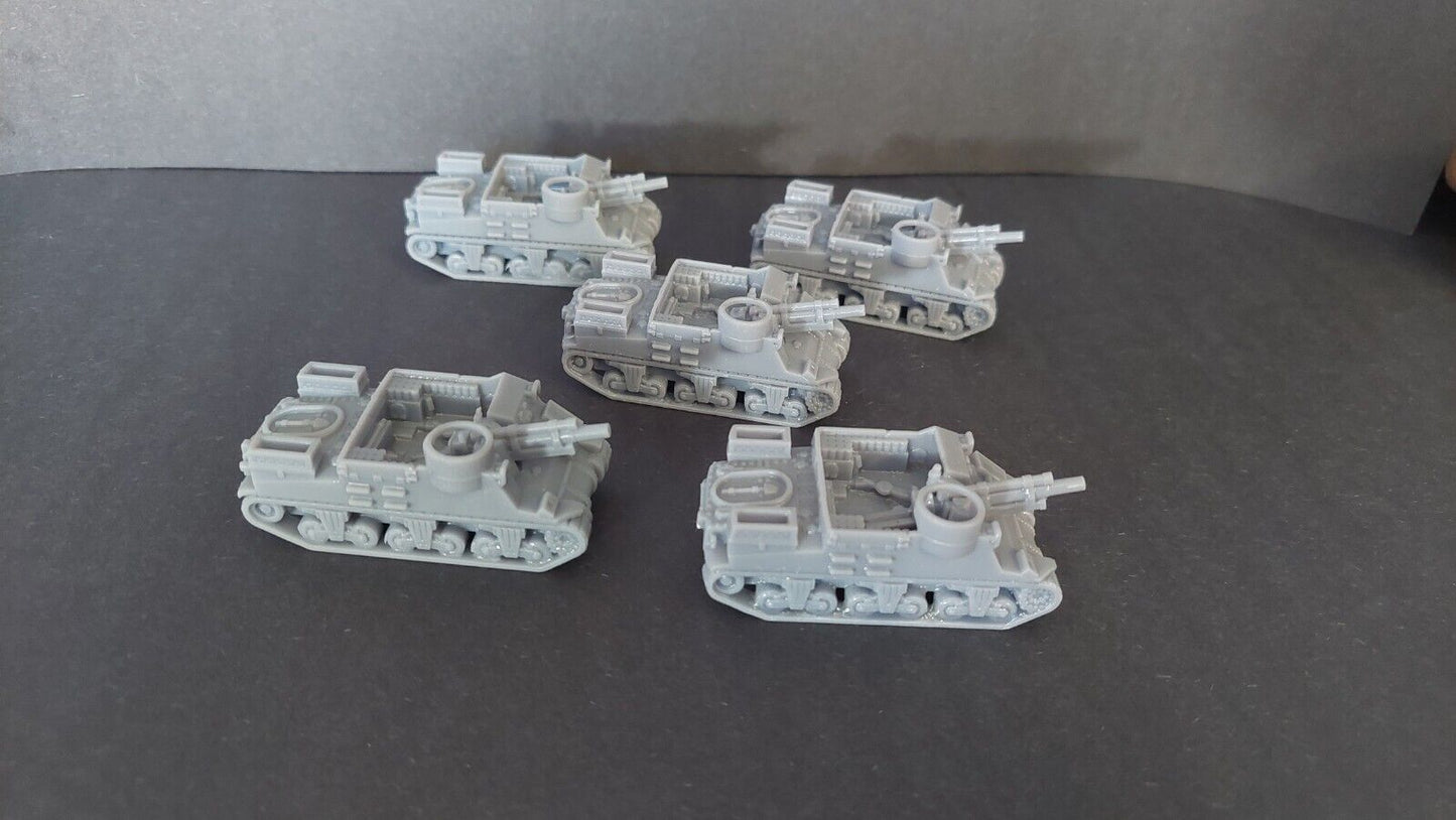 M7 Priest Artillery Tank Platoon