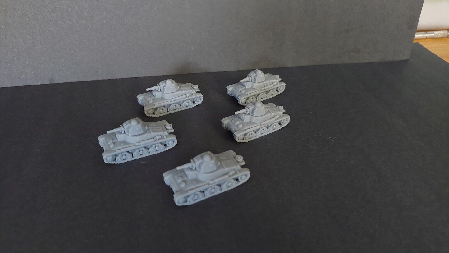 Renault H39 tank platoon