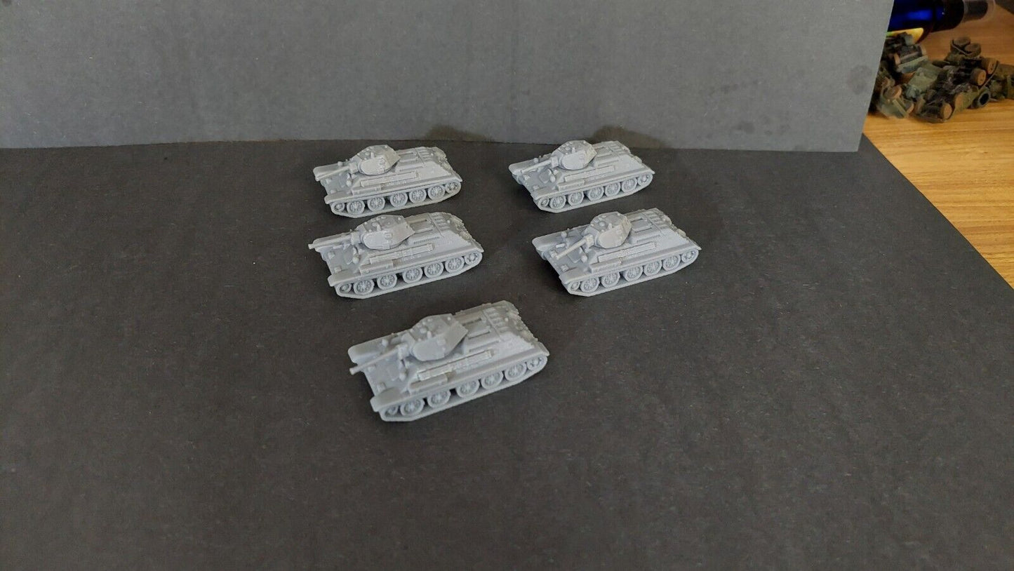 T-34 76mm tank platoon
