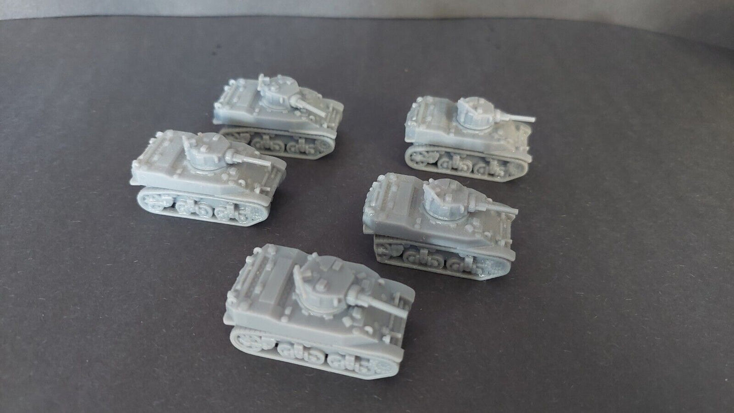 M5 Stuart light tank Platoon