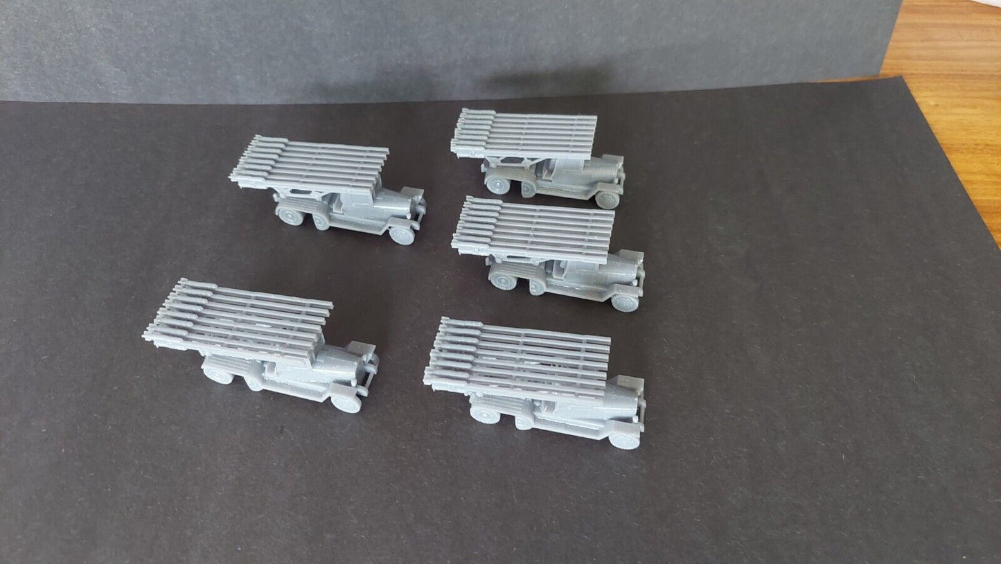 Katyusha Rocket launcher platoon