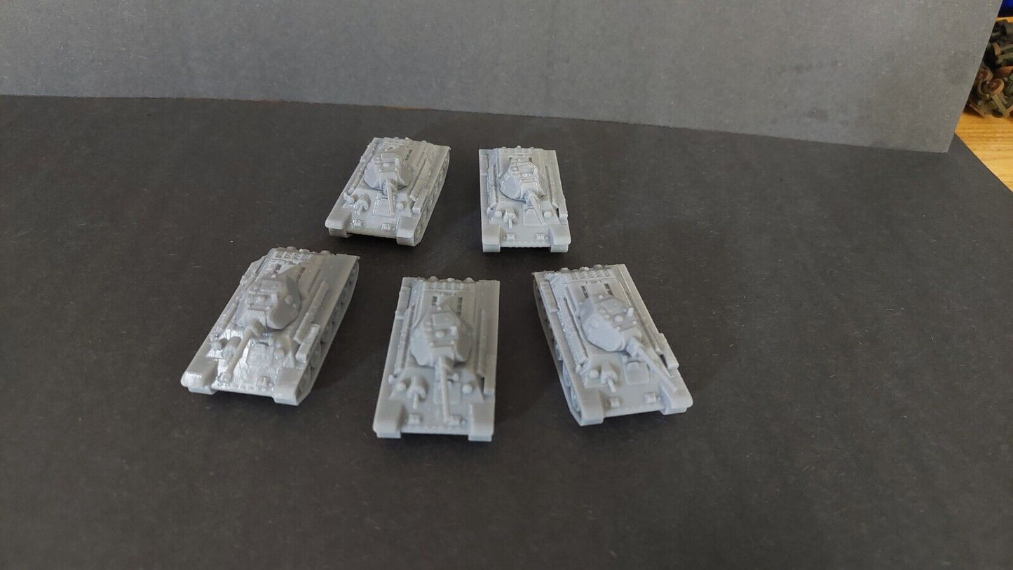 T-34 76mm tank platoon