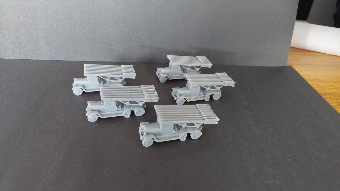 Katyusha Rocket launcher platoon