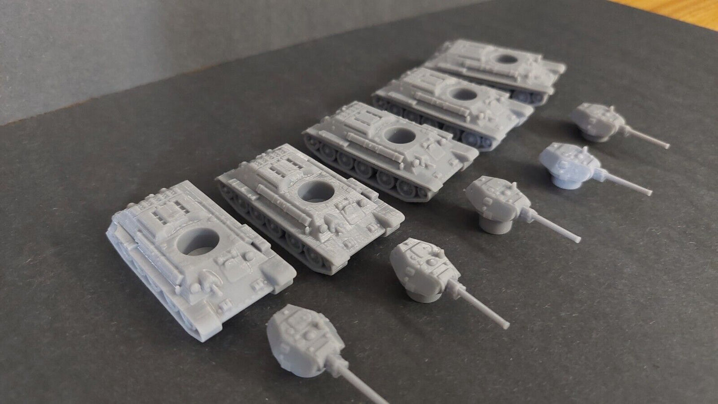 T-34 76mm tank platoon