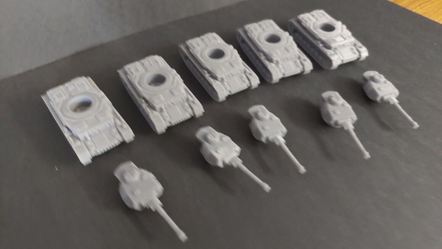 Panzer IV G tank platoon