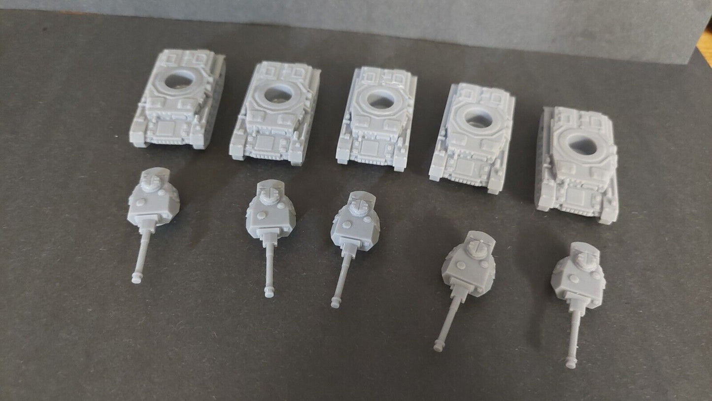 Panzer IV G tank platoon