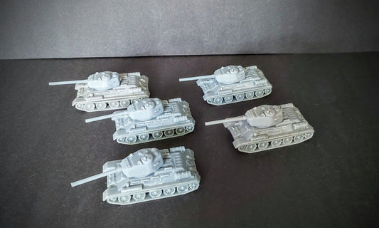 T-34 /85 tank platoon