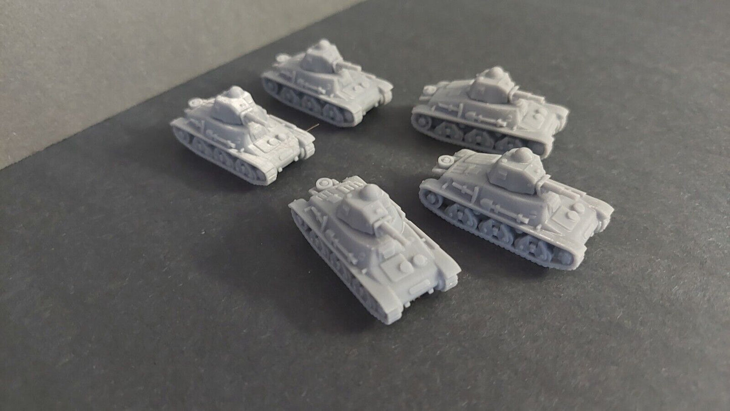 Renault H39 tank platoon