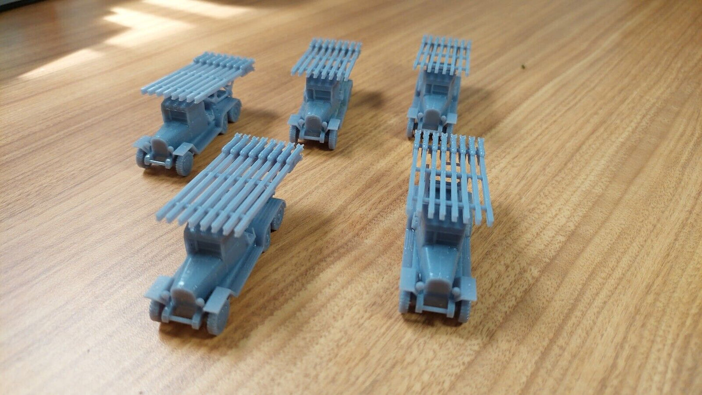 Katyusha Rocket launcher platoon