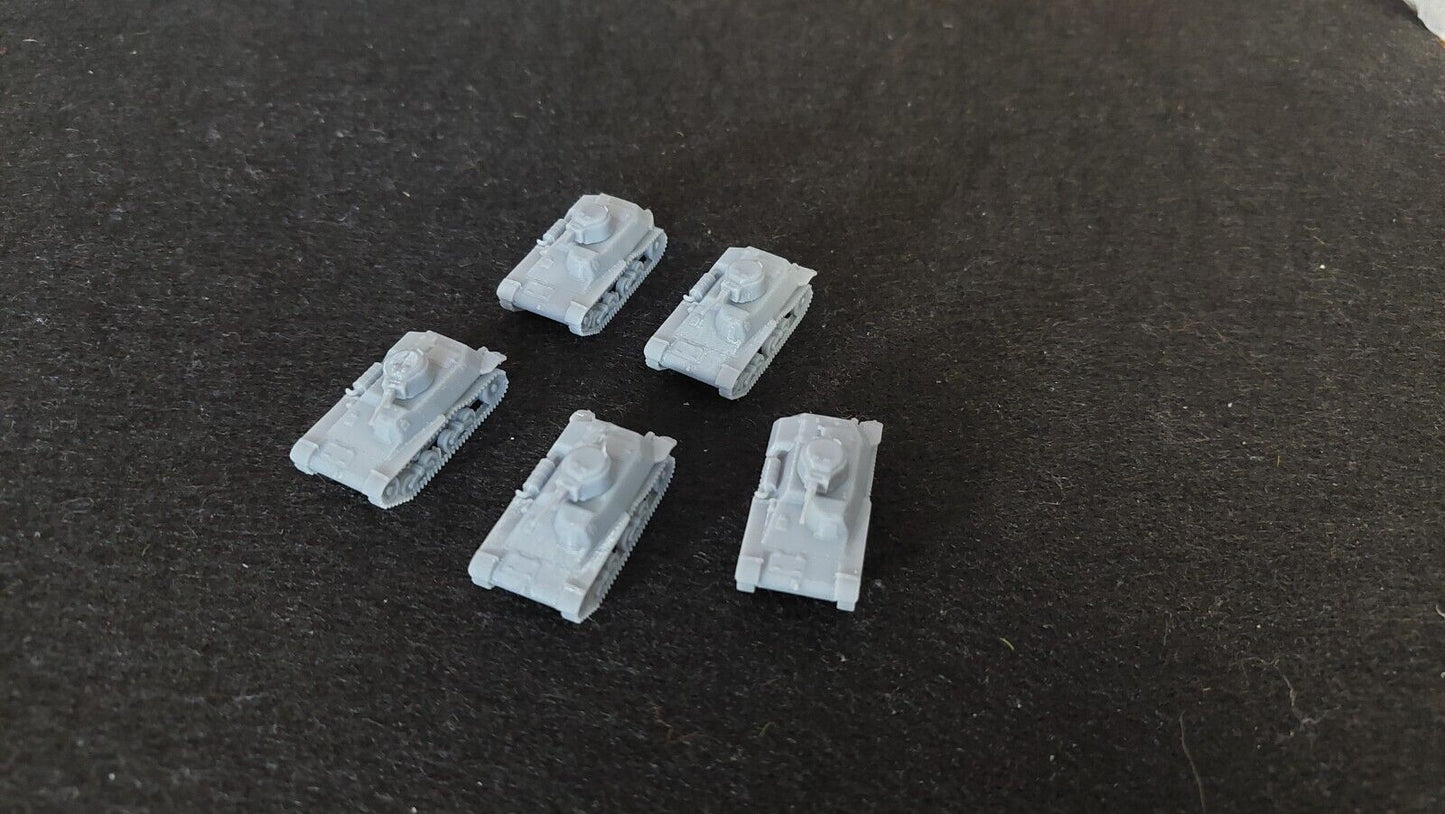 Type 97 Te-Ke tank platoon