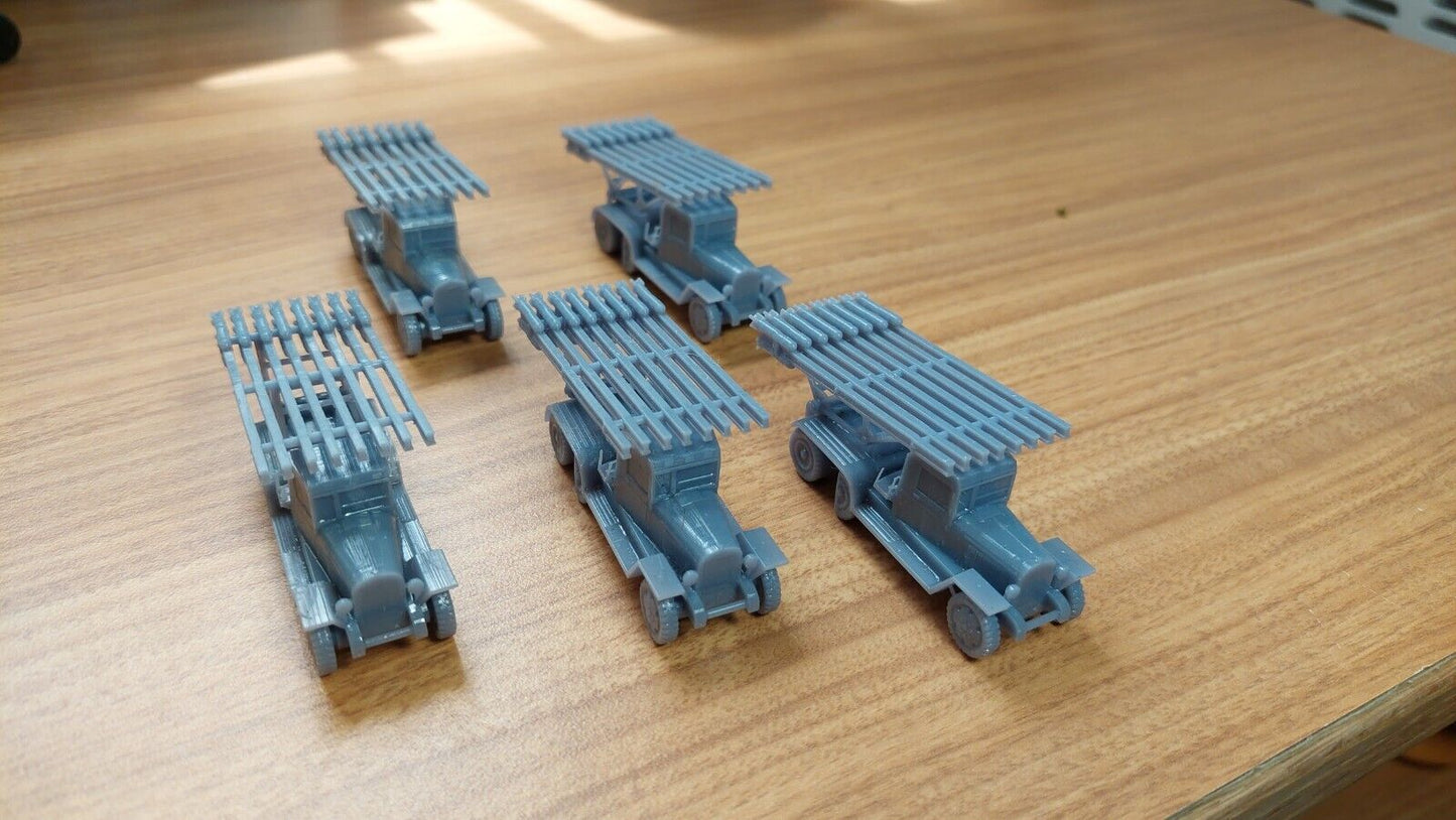 Katyusha Rocket launcher platoon