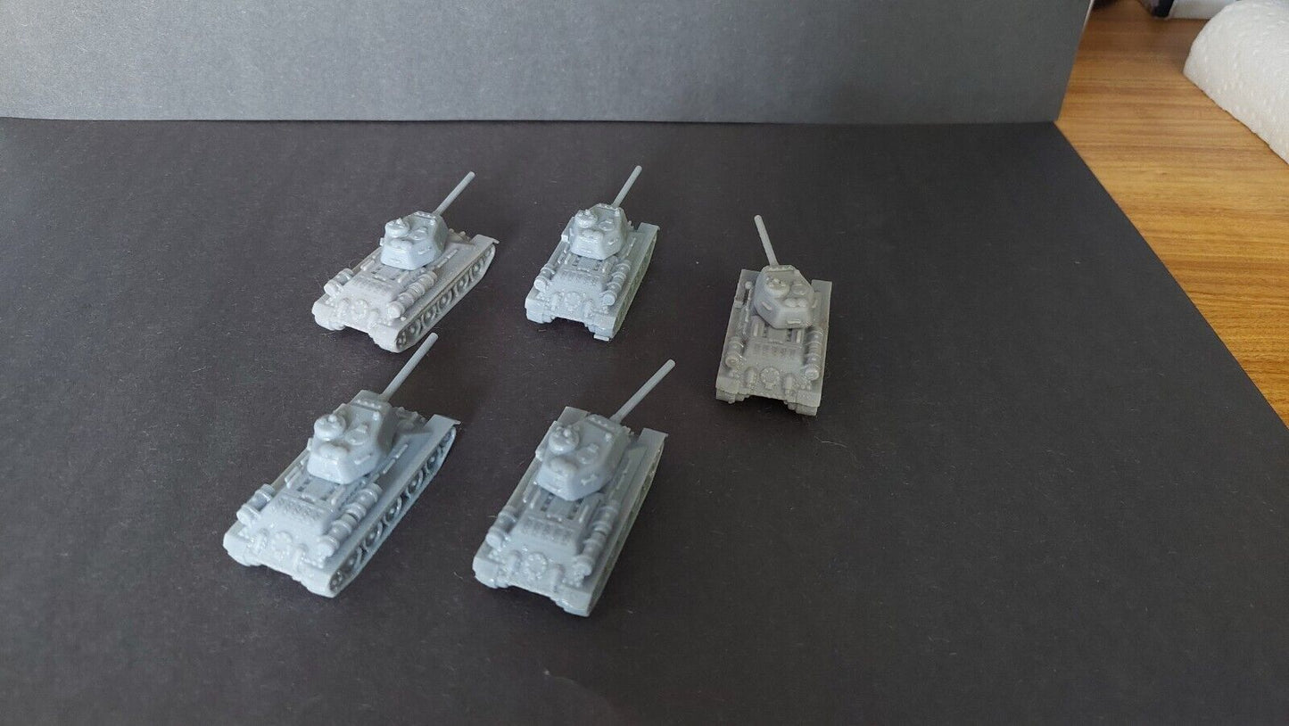 T-34 /85 tank platoon