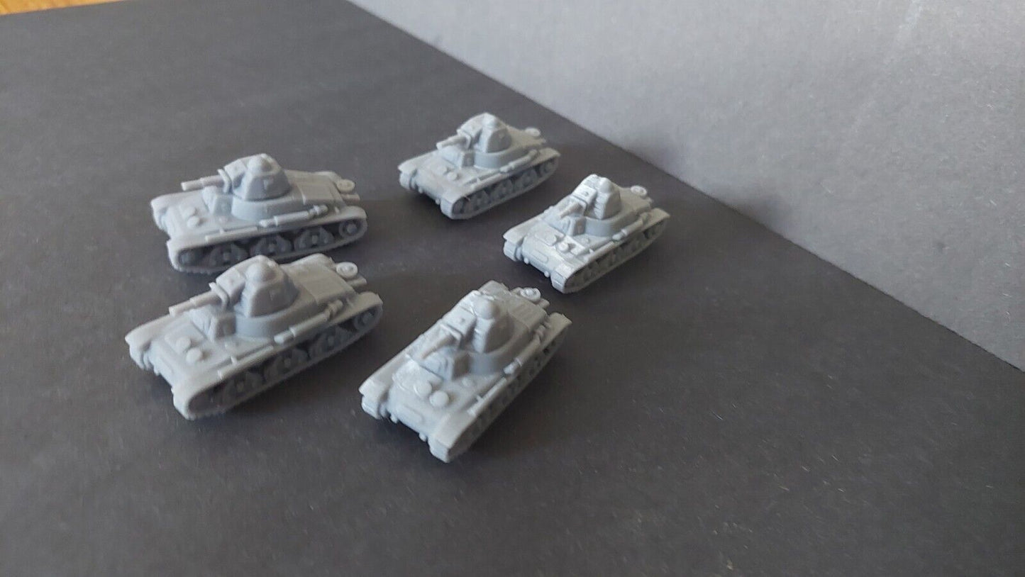 Renault H39 tank platoon