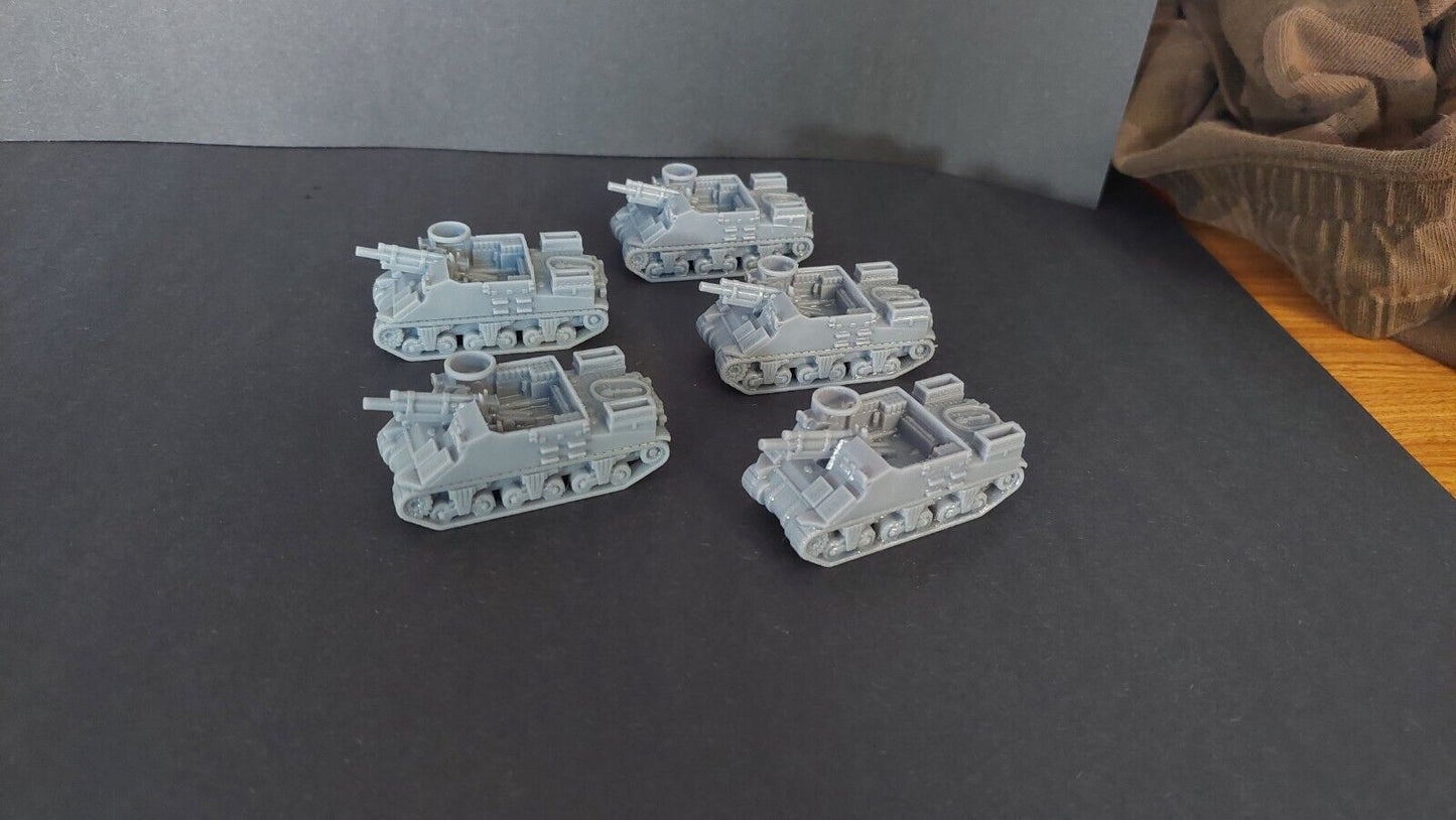 M7 Priest Artillery Tank Platoon