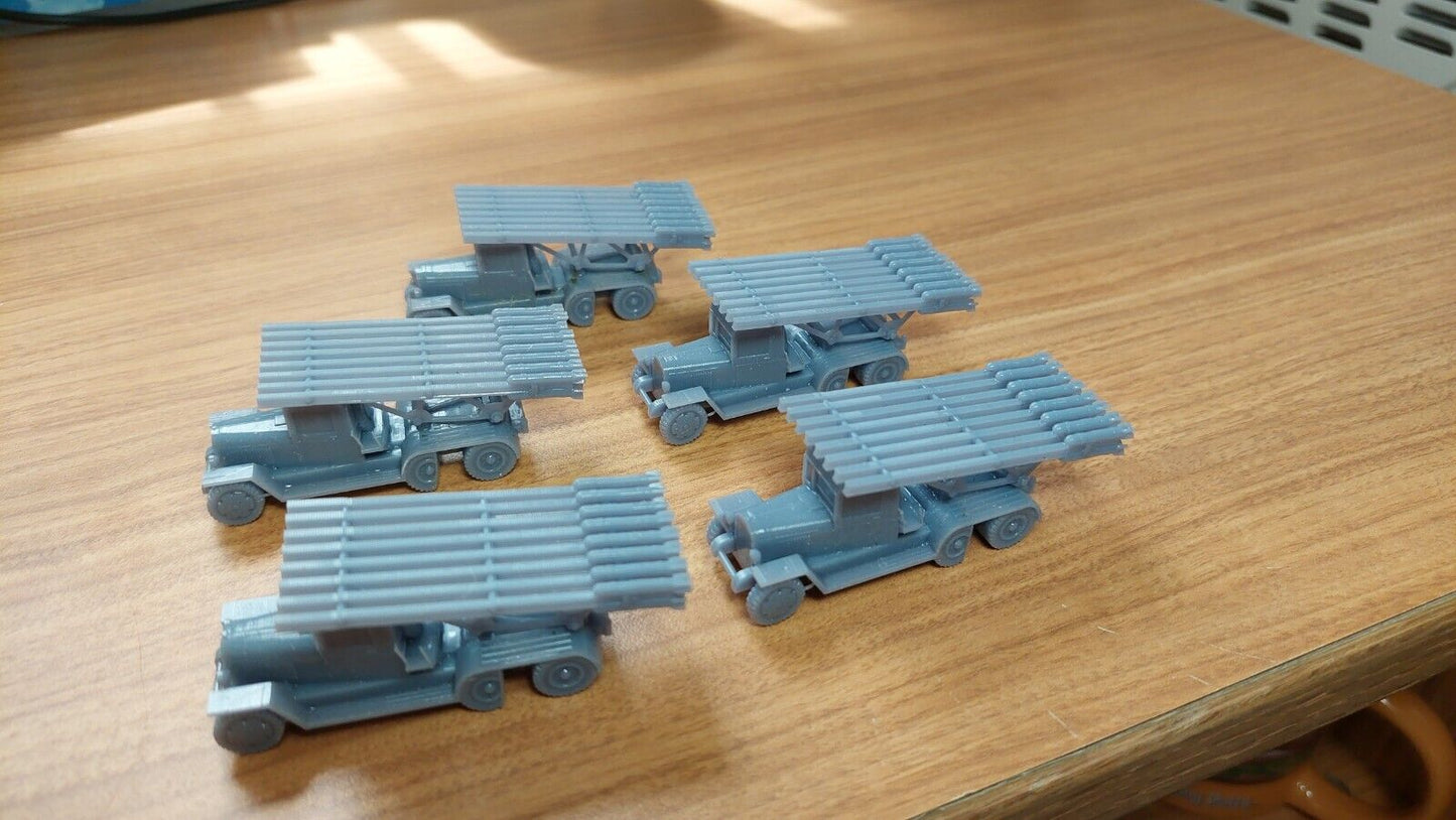 Katyusha Rocket launcher platoon