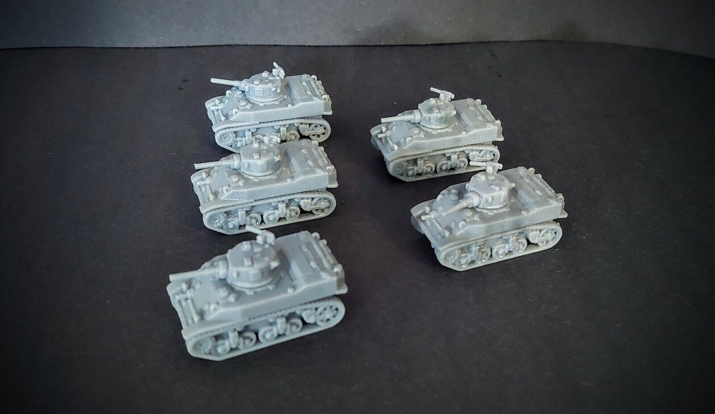 M5 Stuart light tank Platoon