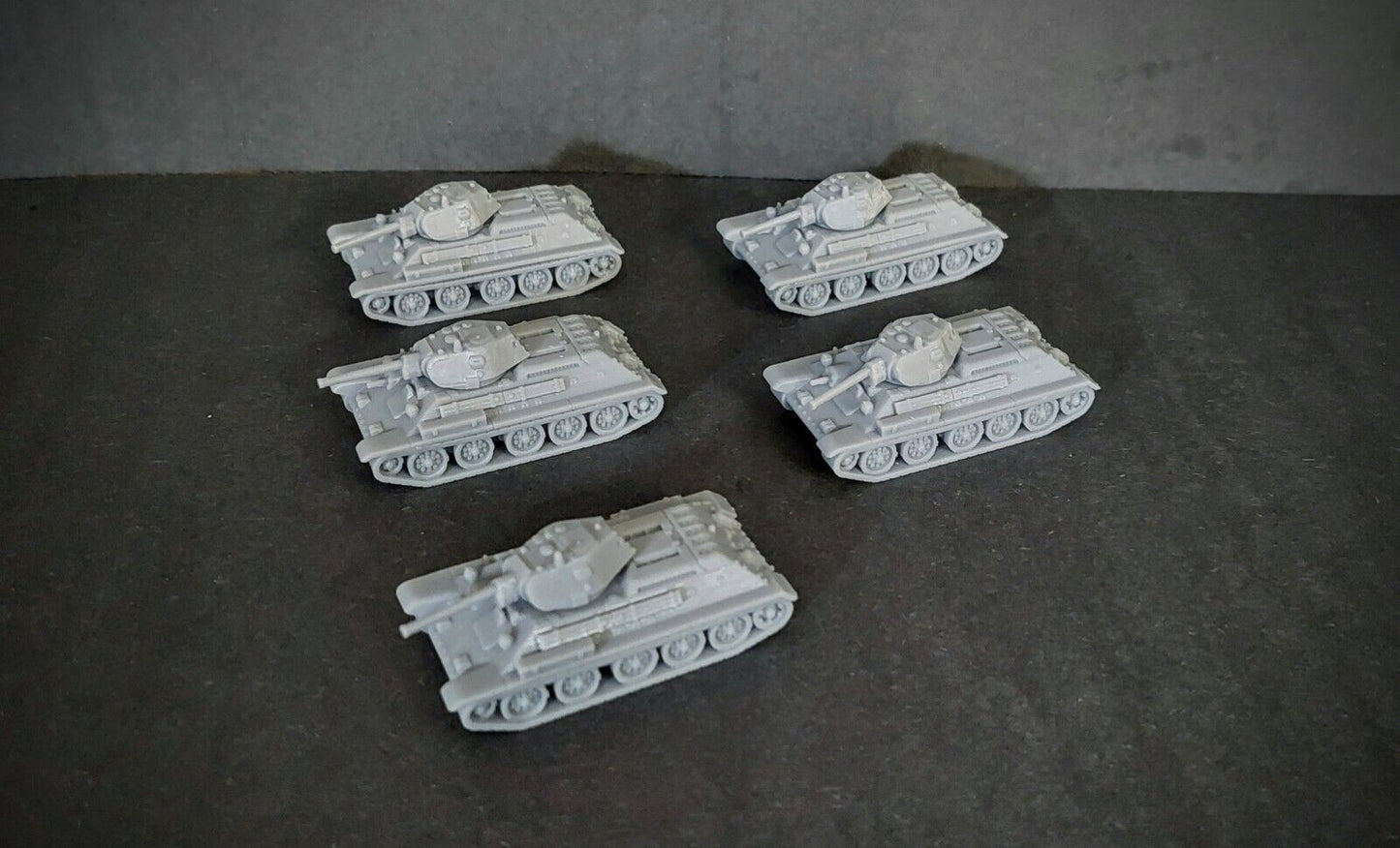 T-34 76mm tank platoon