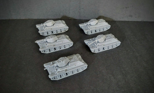 T-34 76mm tank platoon