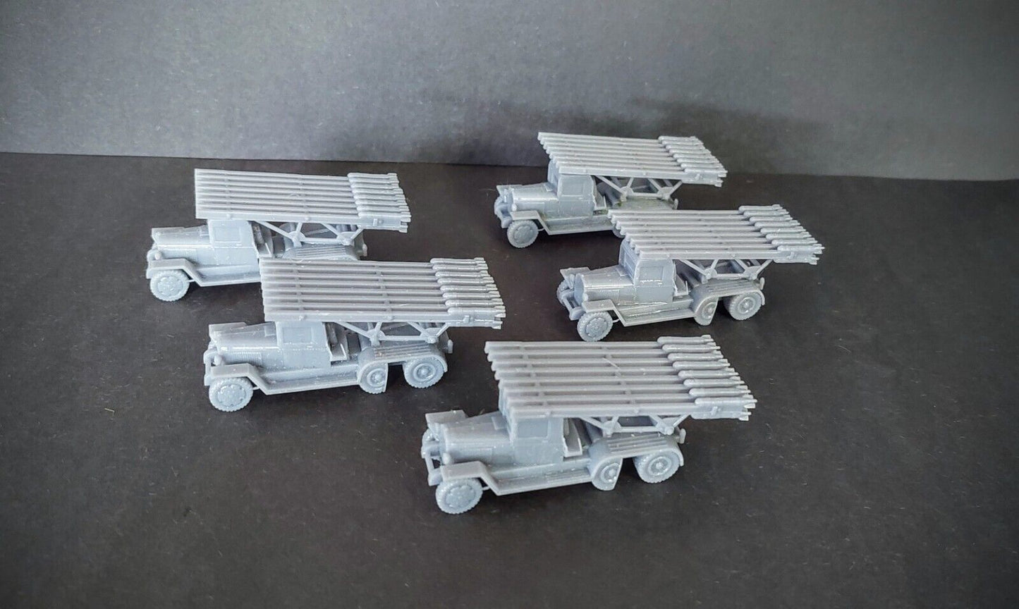 Katyusha Rocket launcher platoon