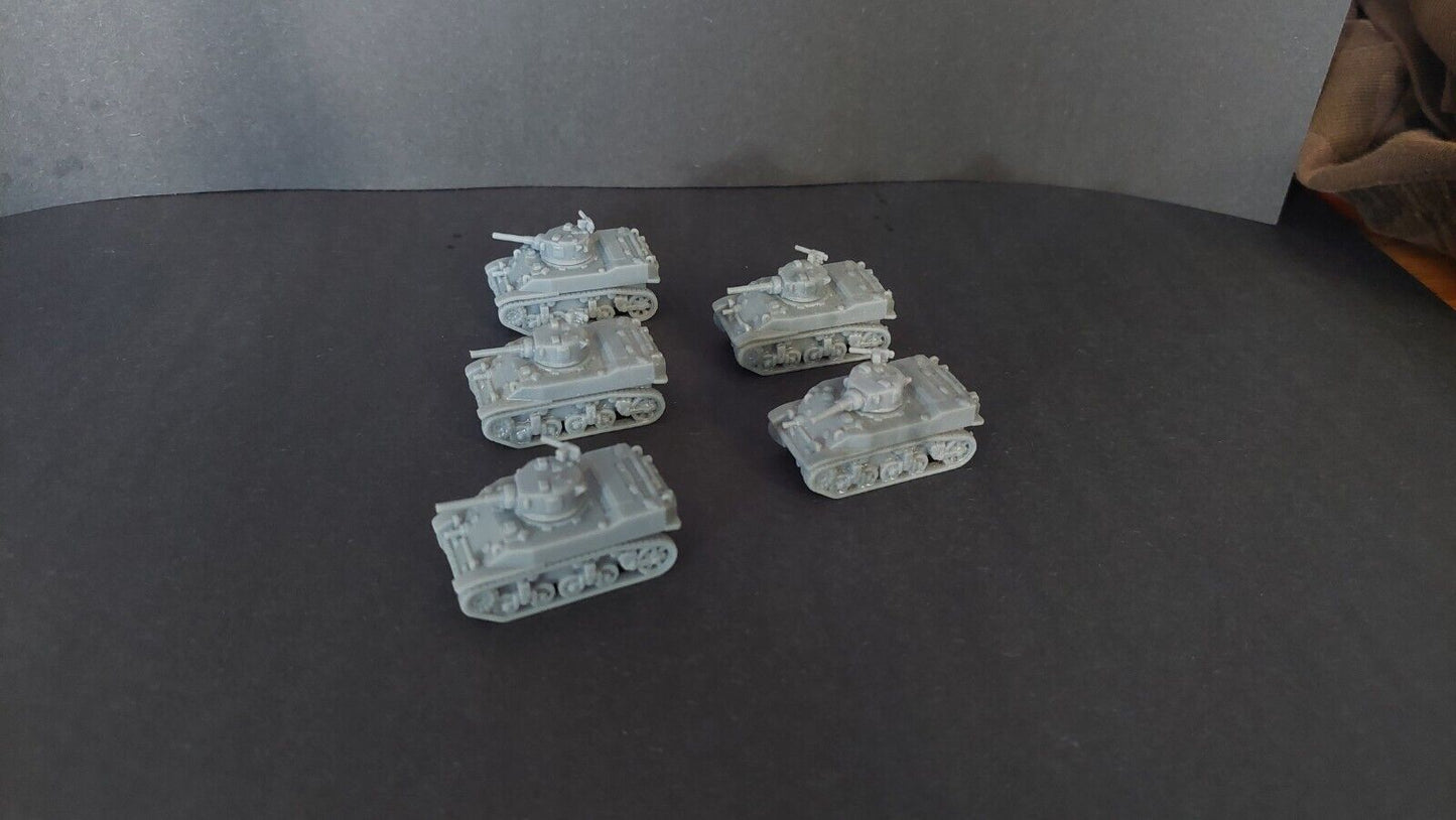 M5 Stuart light tank Platoon