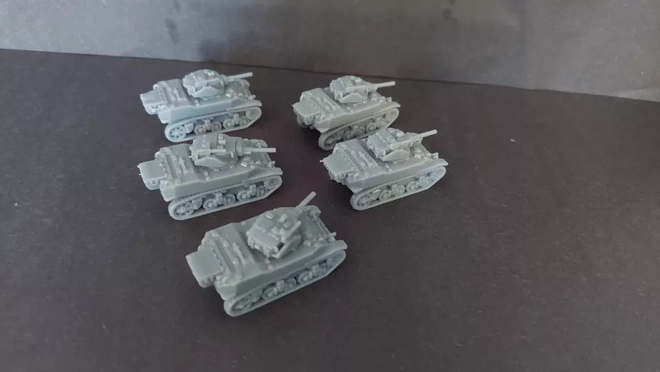 M5 Stuart light (late) tank Platoon