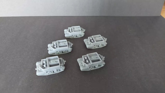 Universal Carrier Armored Tractor Platoon