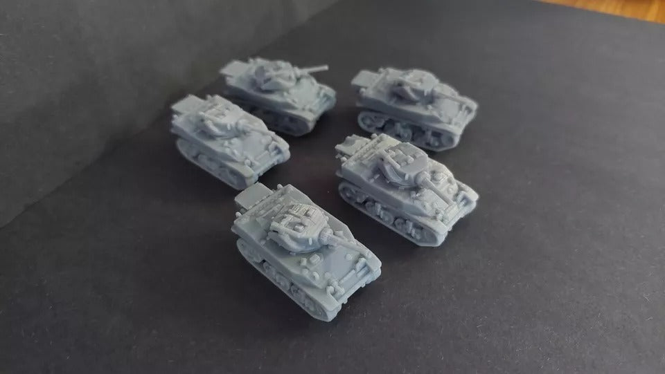 M5 Stuart light (late) tank Platoon