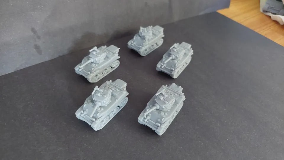 M5 Stuart light (late) tank Platoon