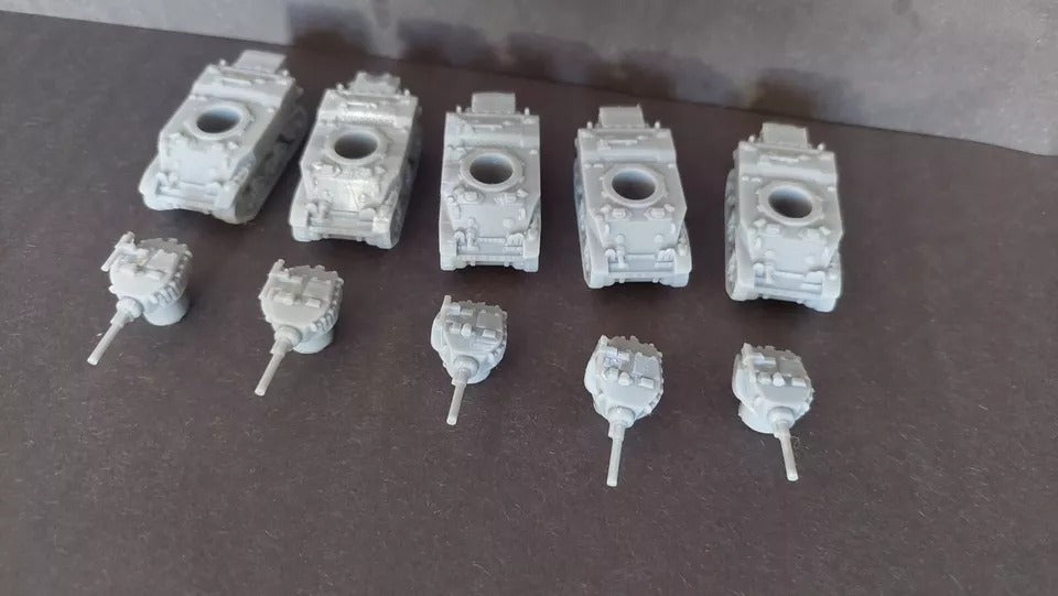 M5 Stuart light (late) tank Platoon