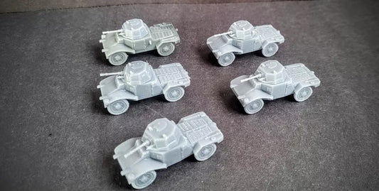 Panhard Armored Car Platoon