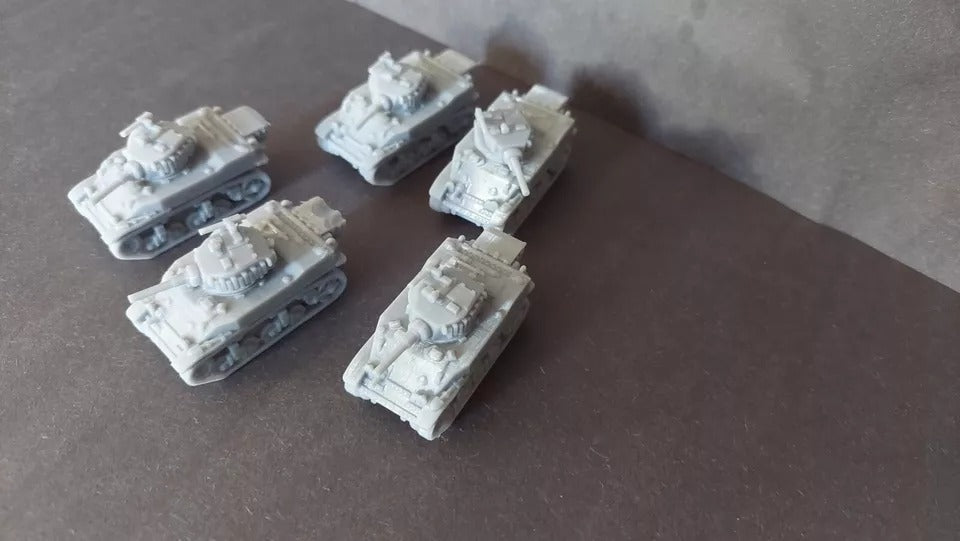 M5 Stuart light (late) tank Platoon