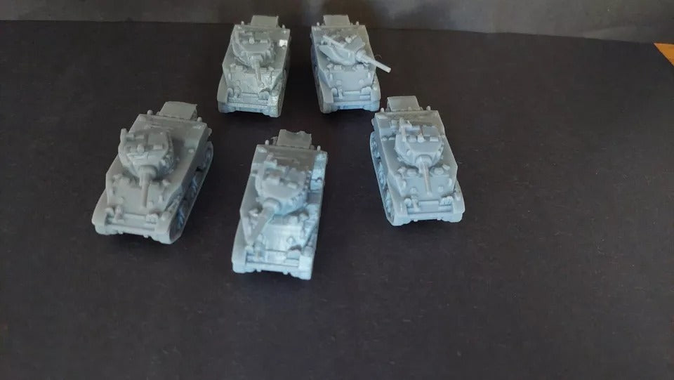 M5 Stuart light (late) tank Platoon