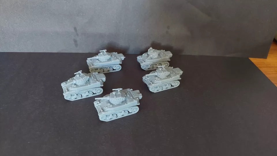 M5 Stuart light (late) tank Platoon