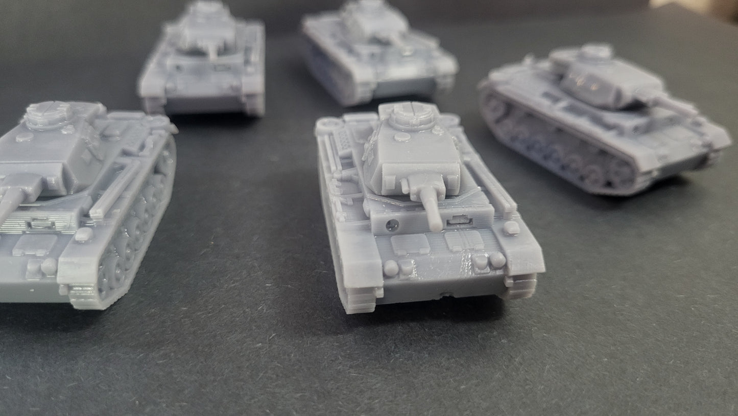 Panzer III J Tank Platoon