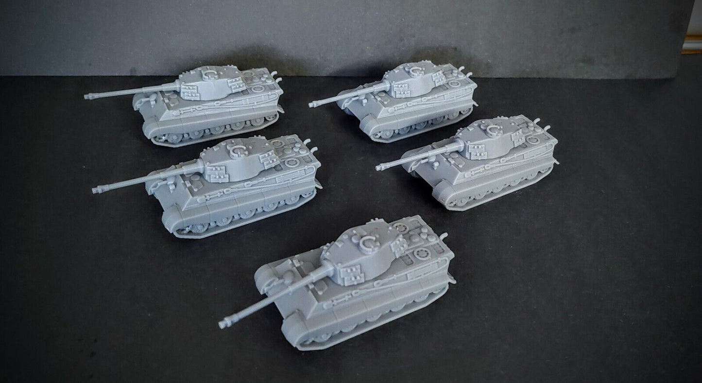 King Tiger tank Platoon