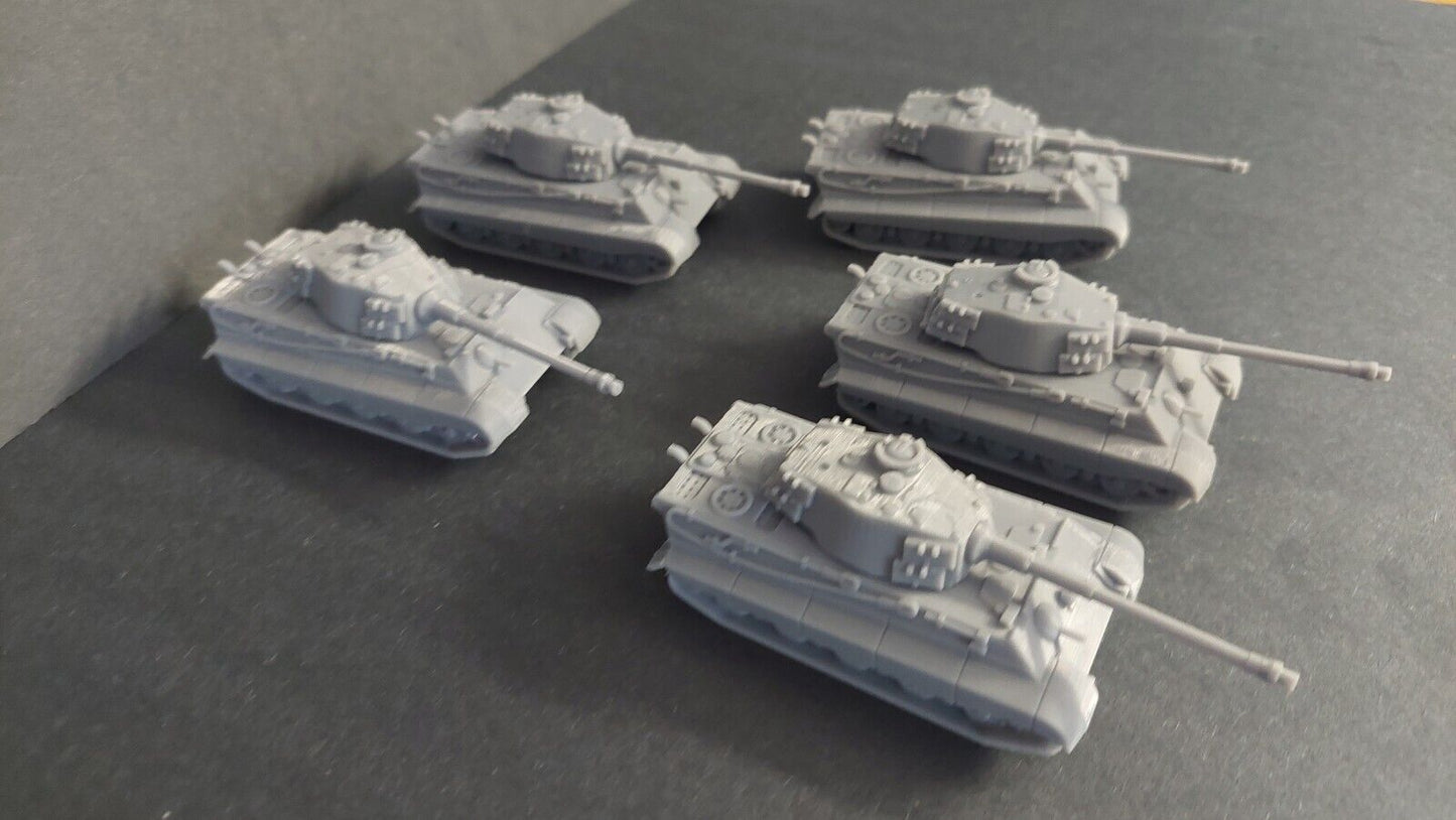 King Tiger tank Platoon