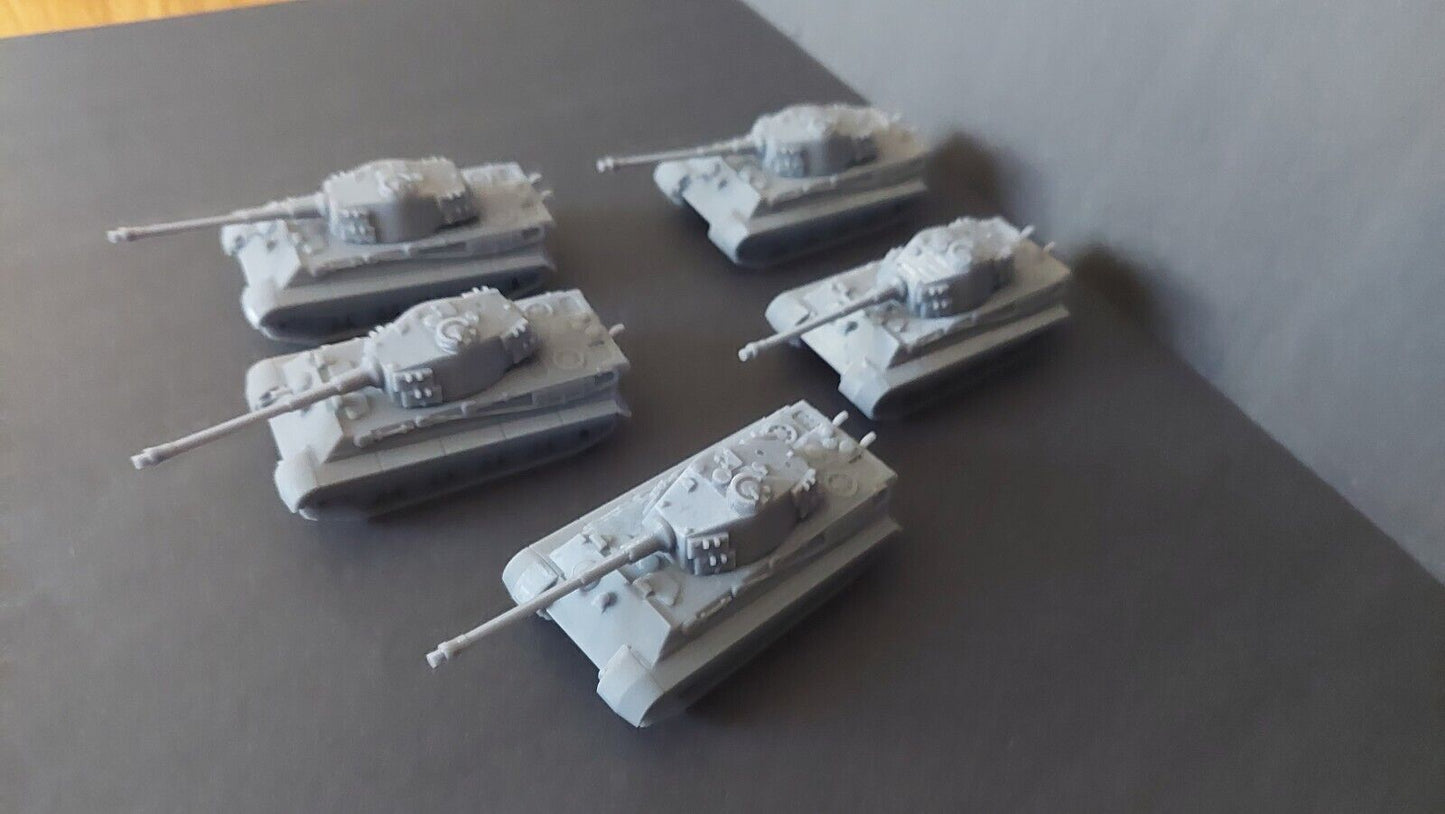 King Tiger tank Platoon