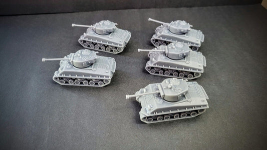 M4A3E2 "Easy Eight" Sherman Tank Platoon