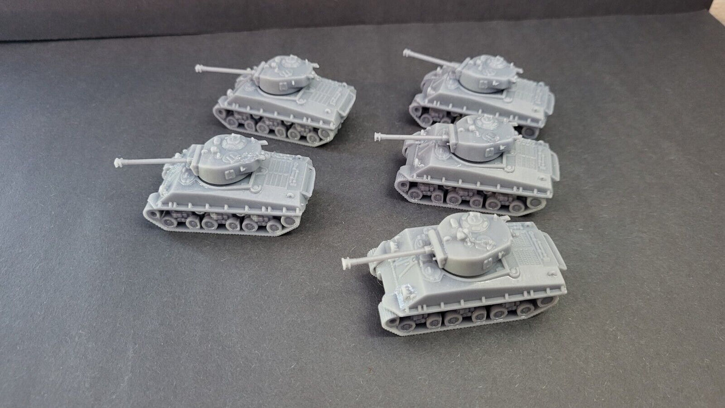 M4A3E2 "Easy Eight" Sherman Tank Platoon