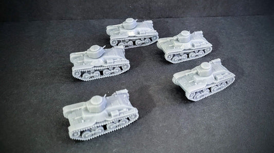 Type 95 HA-GO Tank Platoon