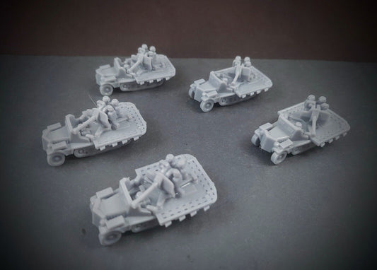 Sdkfz 7-1 AA half-track Platoon