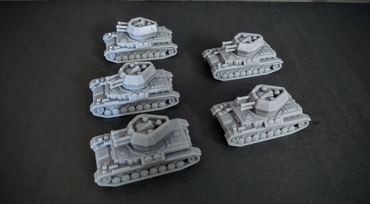 Wirbelwind AA tank Platoon