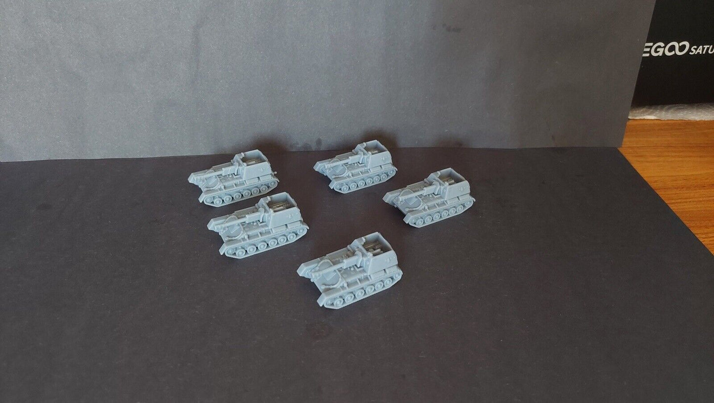 SU-76 tank platoon