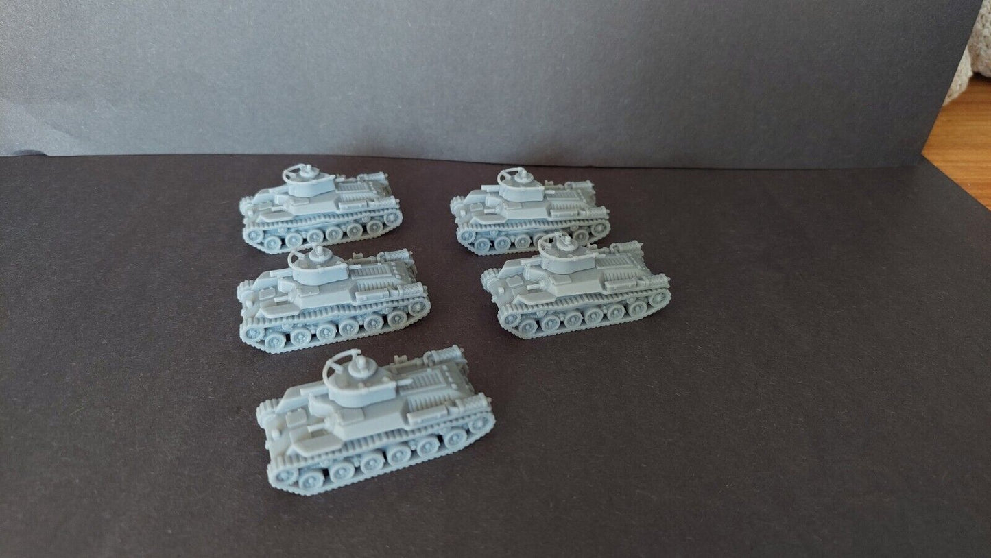 Type 97 Chi-Ha Tank Platoon