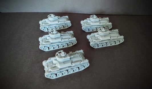 Type 97 Chi-Ha Tank Platoon