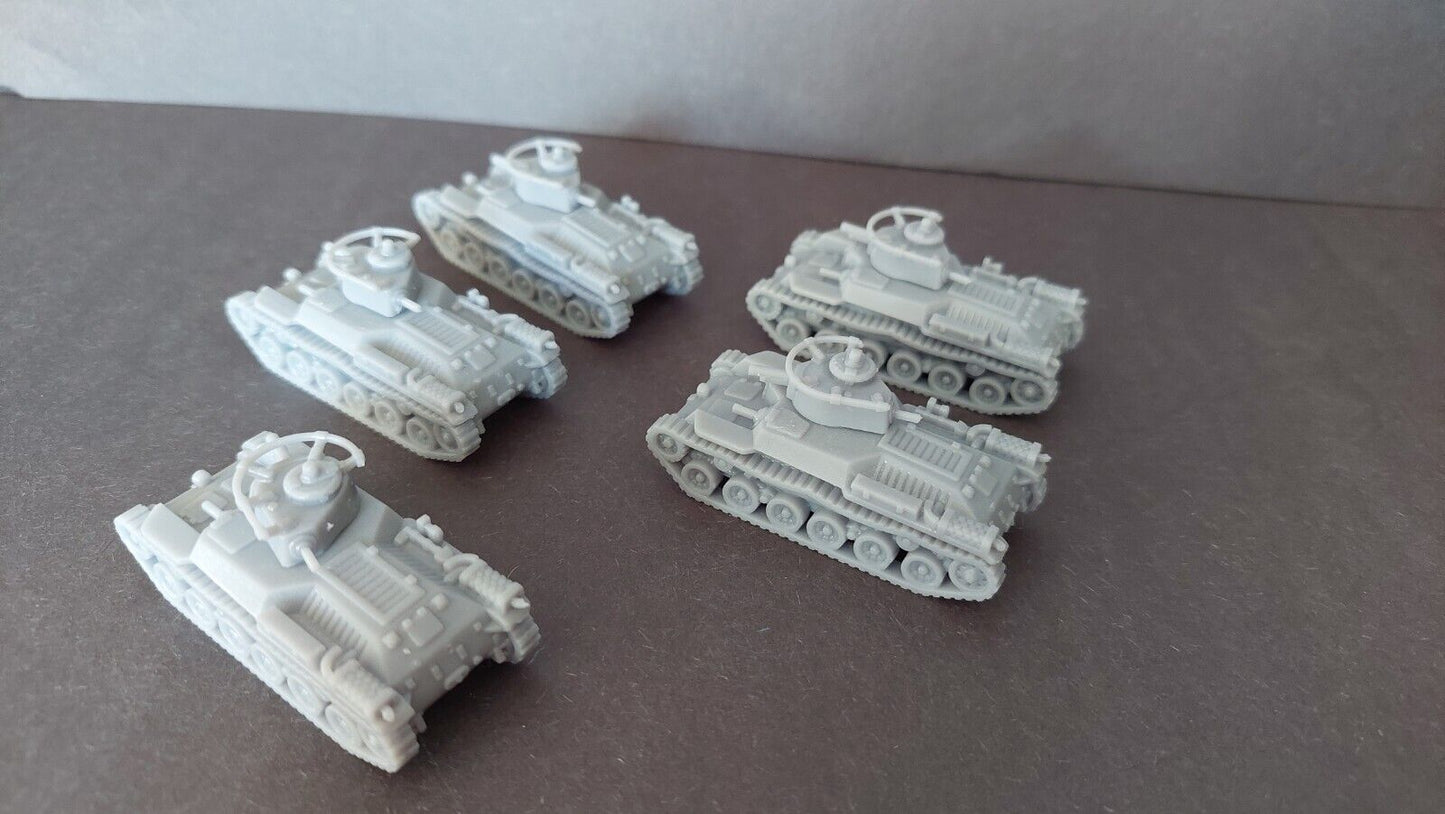 Type 97 Chi-Ha Tank Platoon